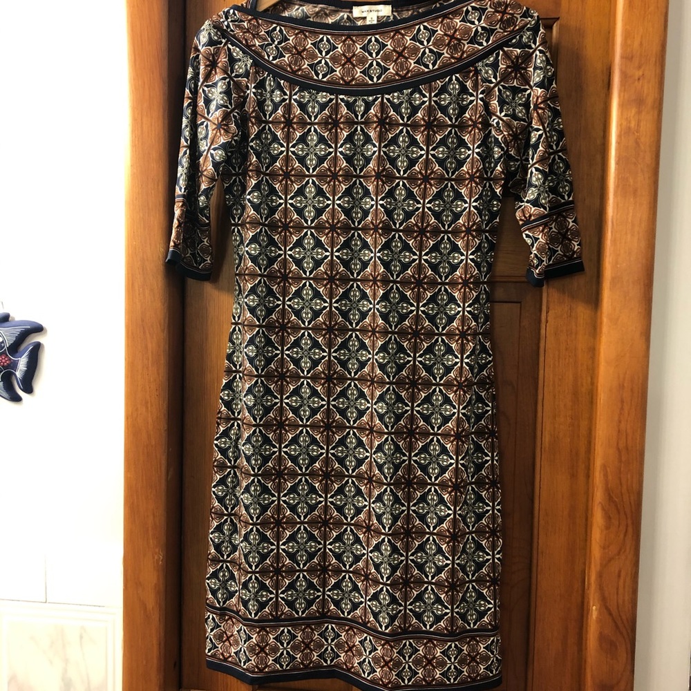 Max Studio geometric print dress